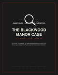 Silent Clues: The Blackwood Manor Case (Deluxe Narrative Cryptogram Book)